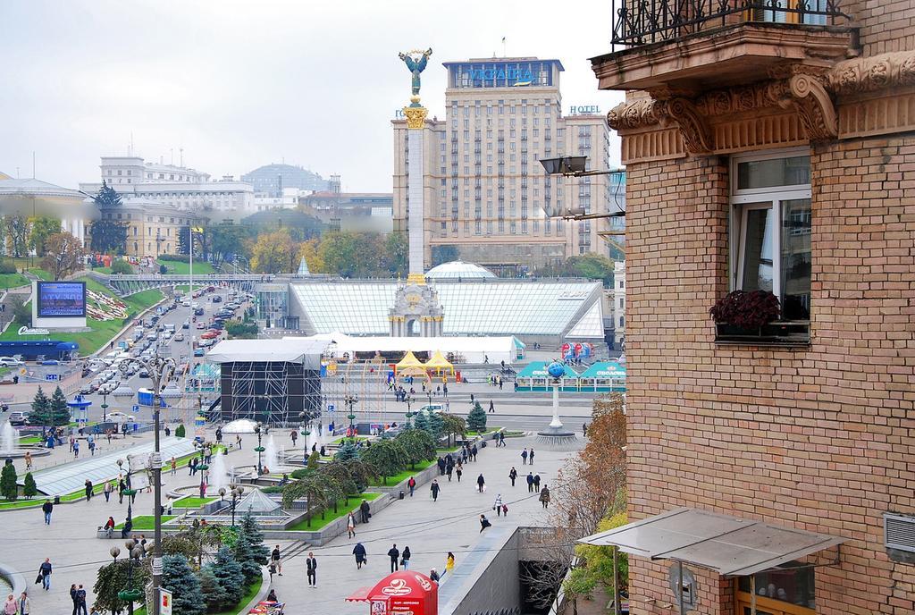 Apartments On Independence Square Kyiv Eksteriør billede
